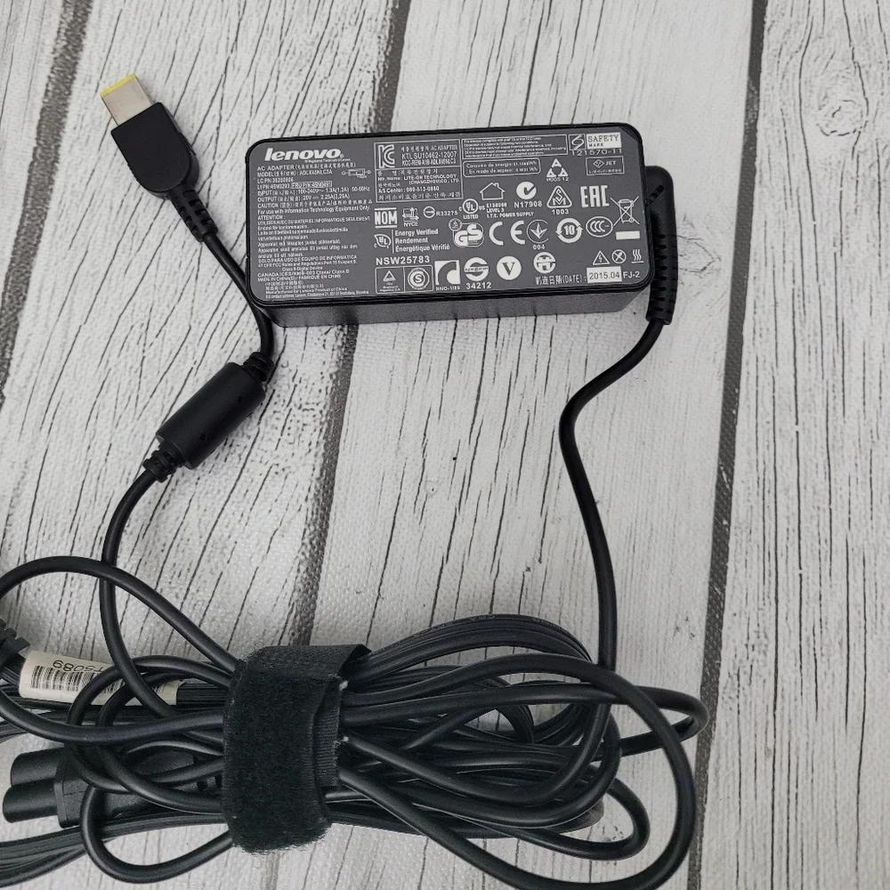 Lenovo AC Adapter - 20 V DC/2.25 A Output- Genuine